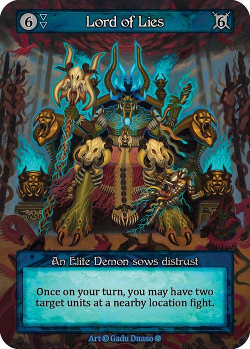 Lord of Lies Card Front