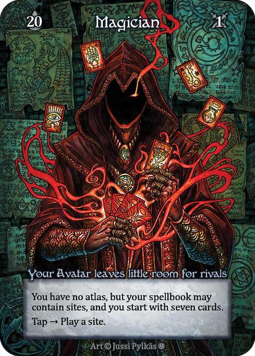 Magician Card Front