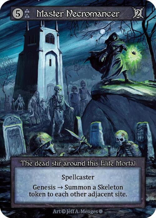 Master Necromancer Card Front