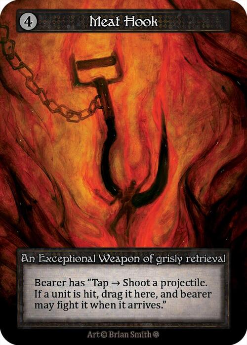 Meat Hook Card Front