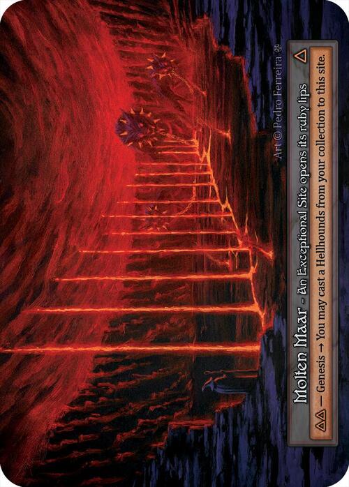 Molten Maar Card Front