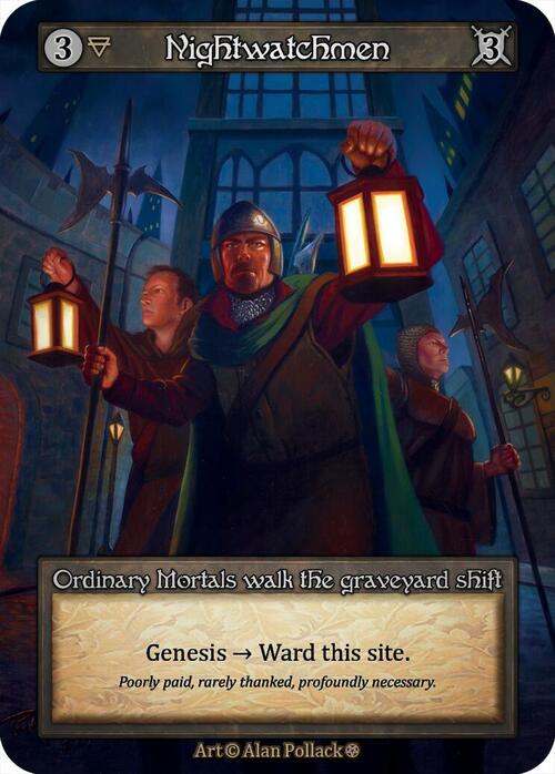 Nightwatchmen Card Front