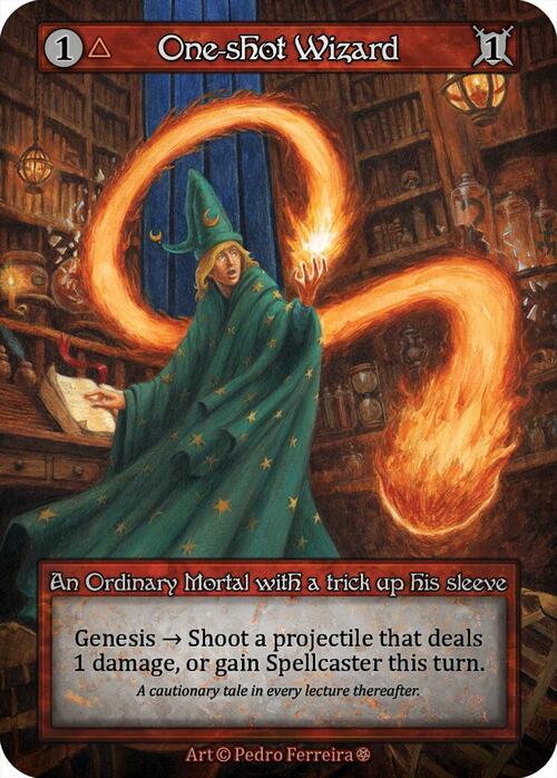 One-shot Wizard Frente
