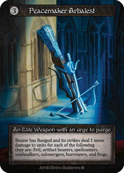 Peacemaker Arbalest Frente