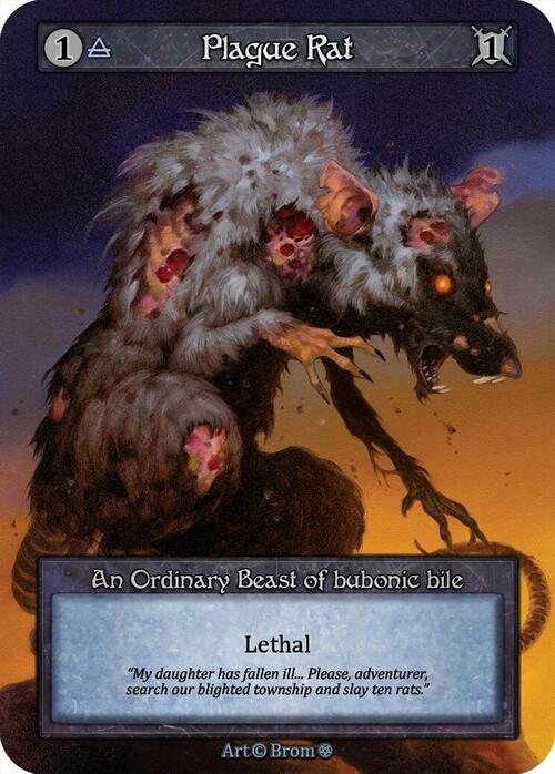 Plague Rat Frente