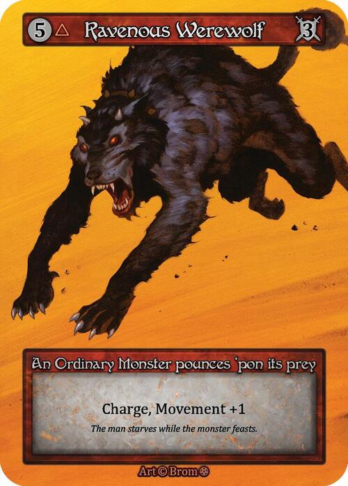 Ravenous Werewolf Frente