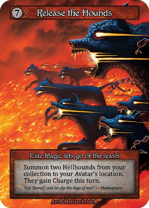 Release the Hounds Frente