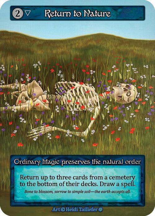 Return to Nature Frente