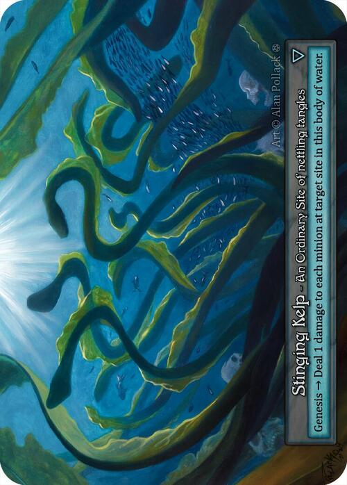 Stinging Kelp Frente