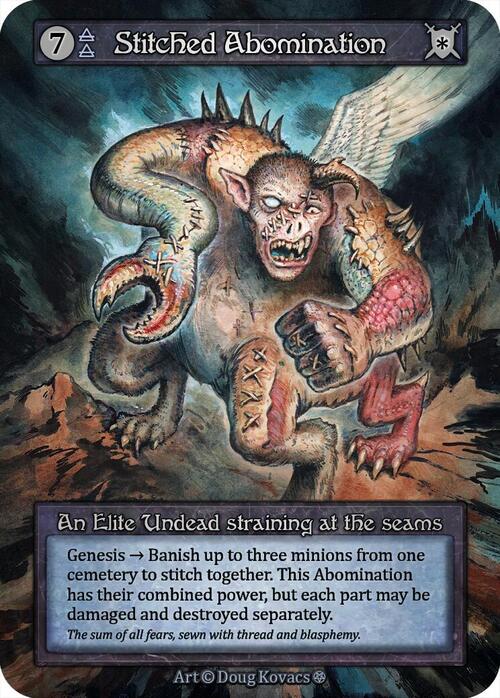 Stitched Abomination Frente