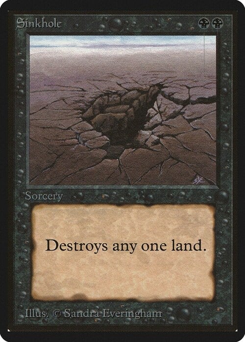 Sinkhole Card Front