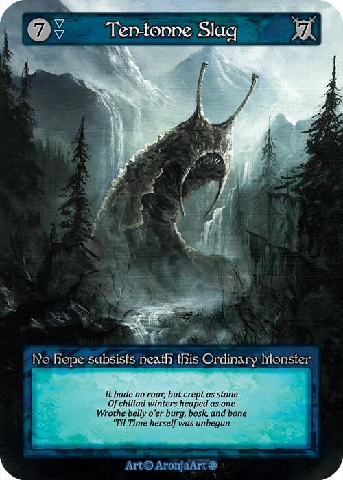 Ten-tonne Slug Card Front