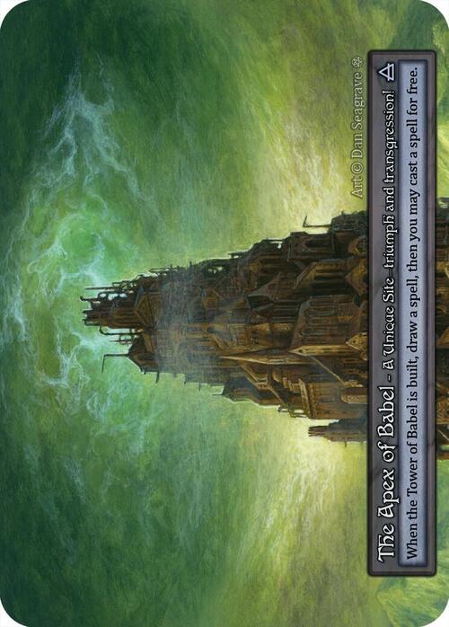 The Apex of Babel Card Front