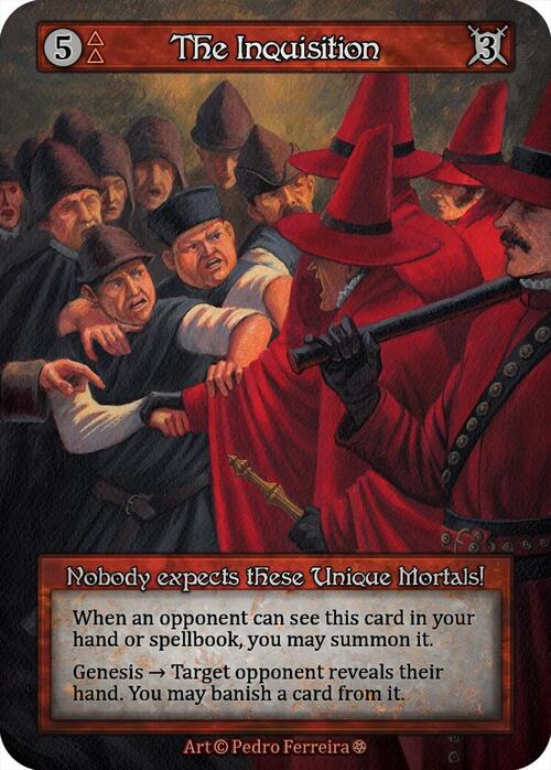 The Inquisition Card Front