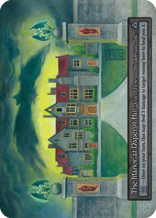 The Manor at Daperyll Hill Card Front