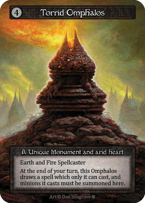 Torrid Omphalos Card Front