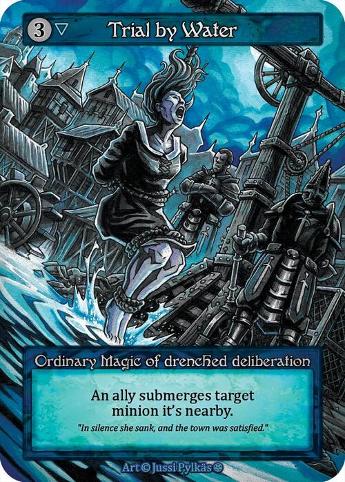 Trial by Water Card Front