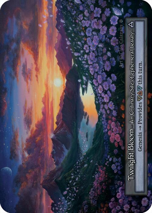Twilight Bloom Card Front