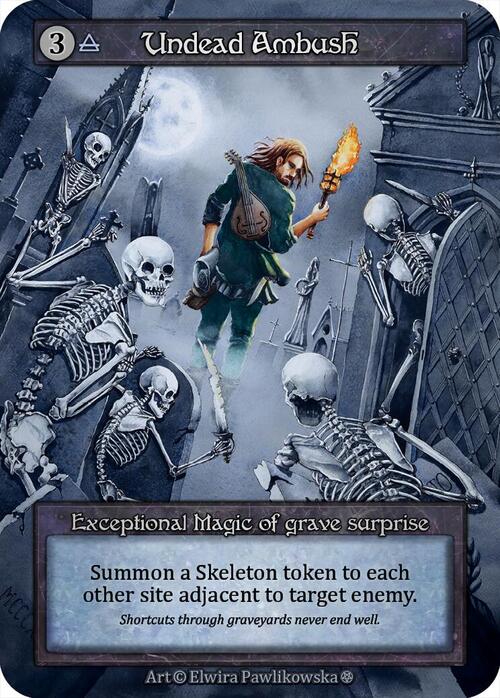 Undead Ambush Card Front