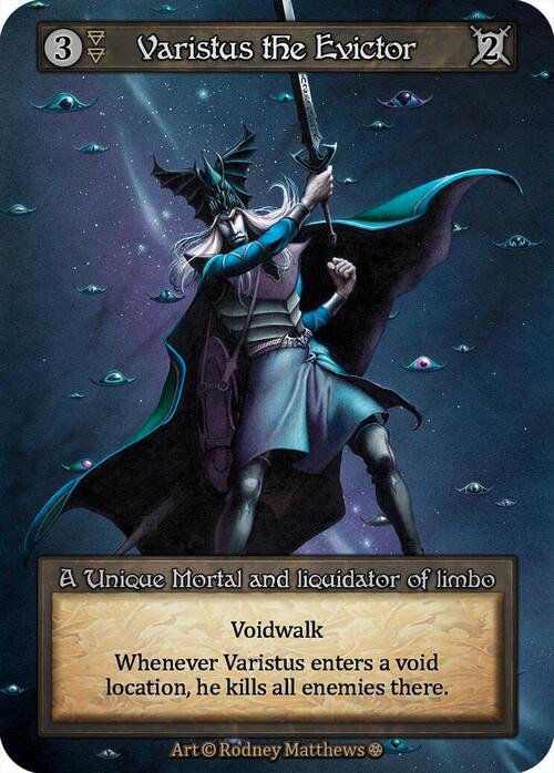 Varistus the Evictor Card Front