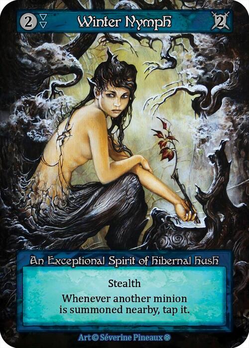 Winter Nymph Card Front