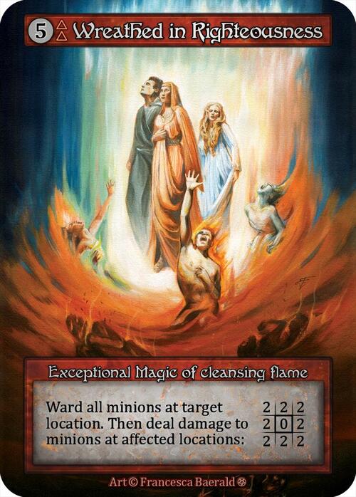 Wreathed in Righteousness Card Front