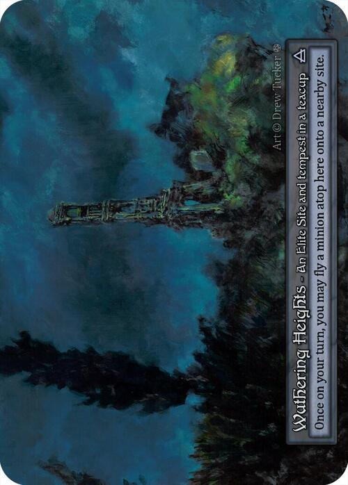 Wuthering Heights Card Front