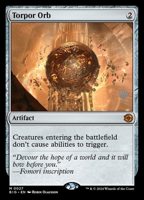 Globo del Torpore Card Front