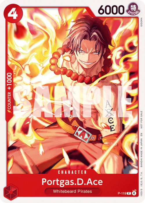 Portgas.D.Ace Card Front