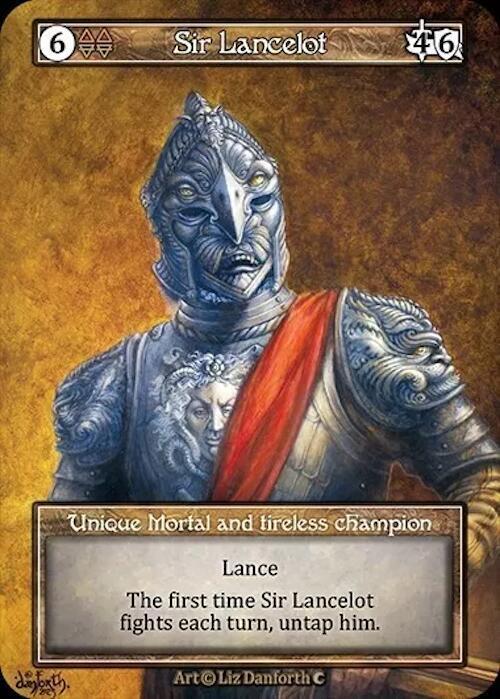 Sir Lancelot Card Front