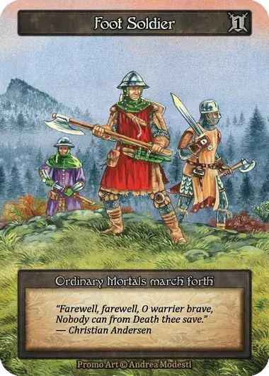 Foot Soldier Card Front