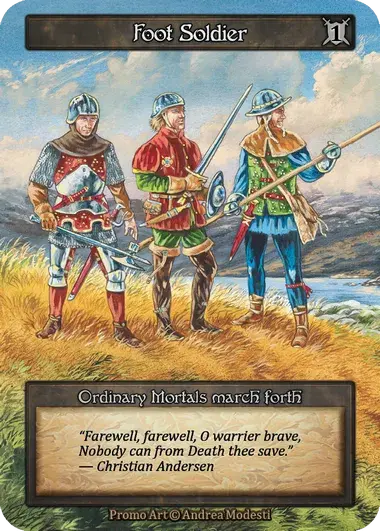 Foot Soldier Card Front