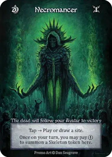 Necromancer Card Front