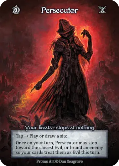 Persecutor Card Front