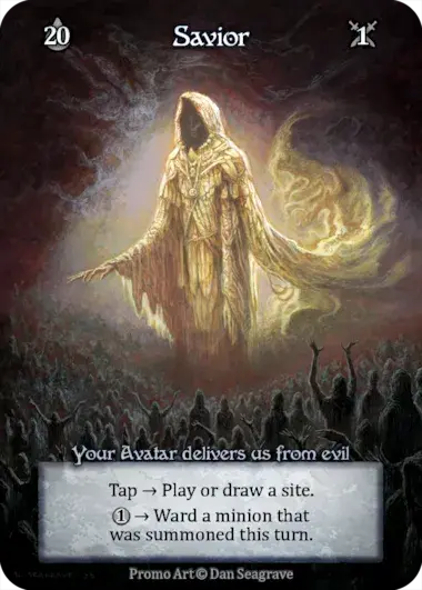 Savior Card Front