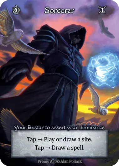 Sorcerer Card Front
