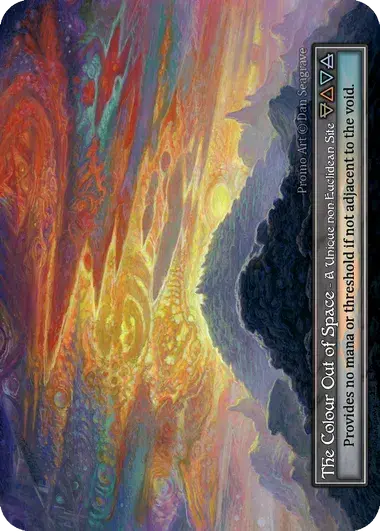 The Colour Out of Space Card Front