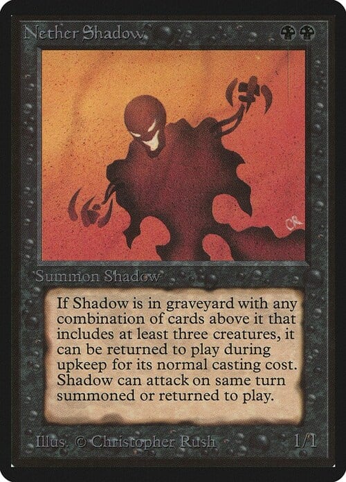 Ombra Infernale Card Front