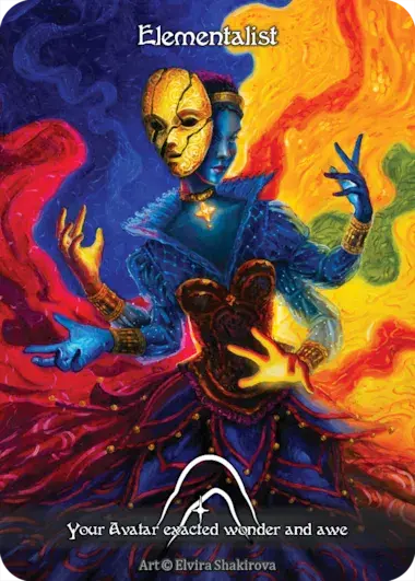 Elementalist Card Front