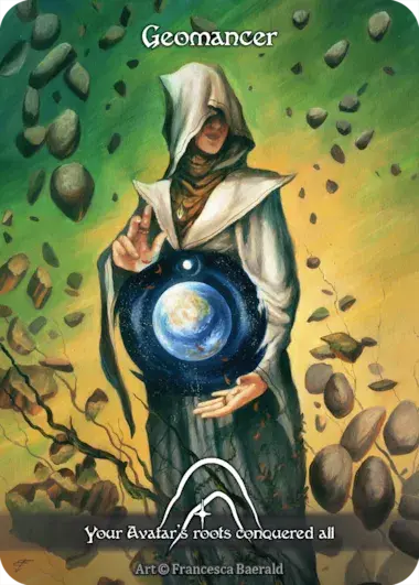 Geomancer Card Front