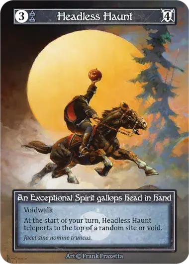 Headless Haunt Card Front