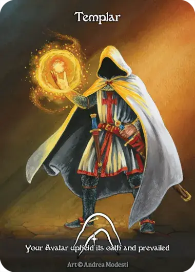 Templar Card Front