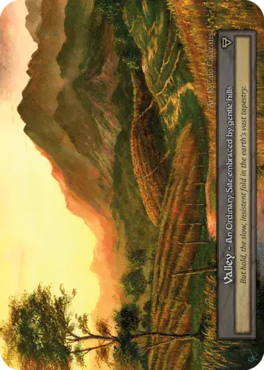 Valley Card Front