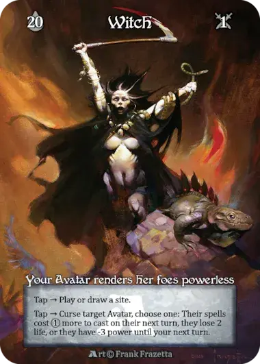 Witch Card Front