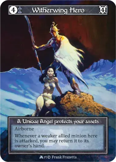 Witherwing Hero Card Front