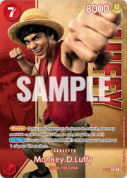 Monkey.D.Luffy · Premium Card Collection -Live Action Edition vol.2 P-140la