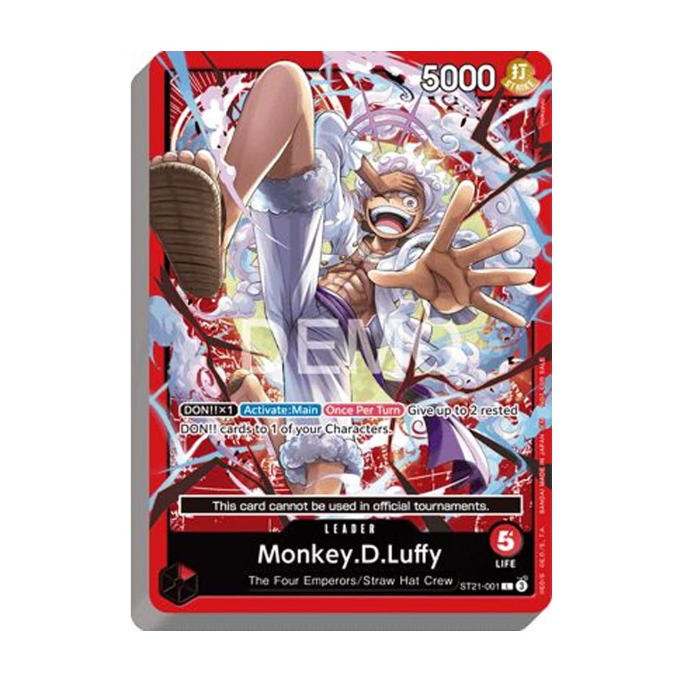 Demo Deck 2026: Monkey.D.Luffy Promos | One Piece | CardTrader