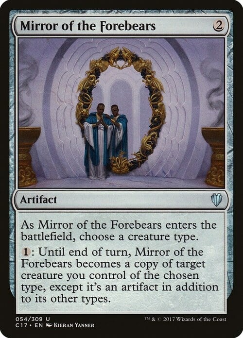 Mirror of the Forebears Card Front