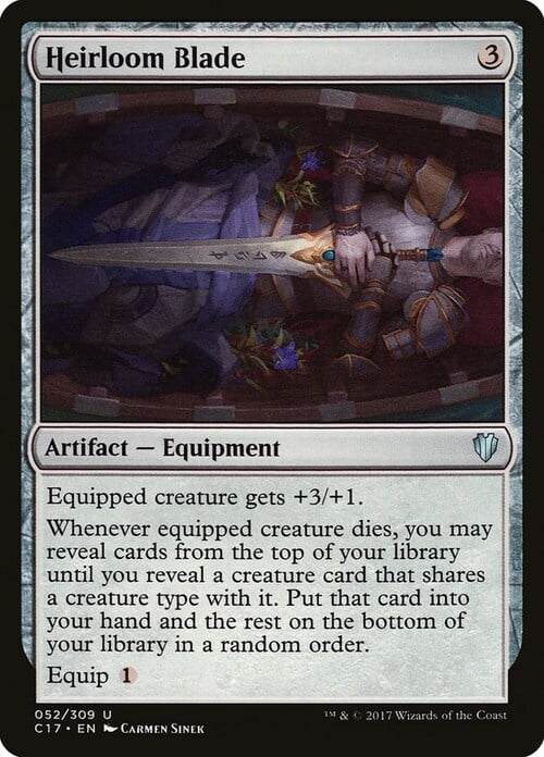 Heirloom Blade Card Front