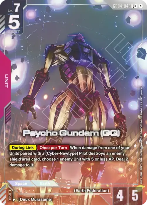 Psycho Gundam (GQ) Frente